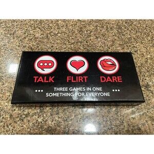 Talk Flirt Dare Card Game by Artagia - Romantic Couples Date Night COMPLETE